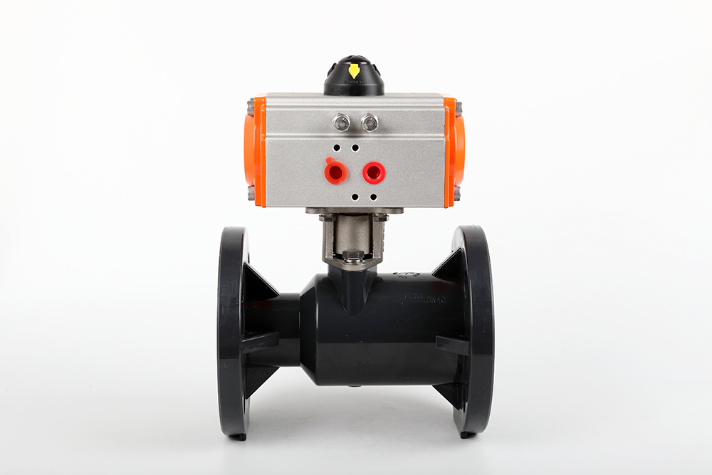 坡头镇气动法兰一体球阀