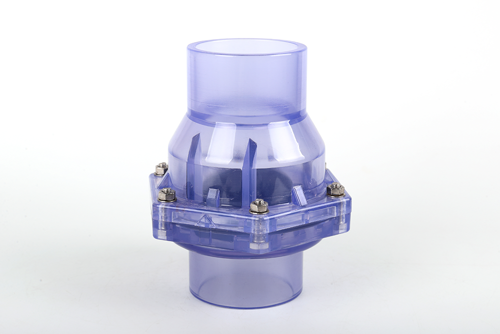 坡头镇透明翻板式止回阀